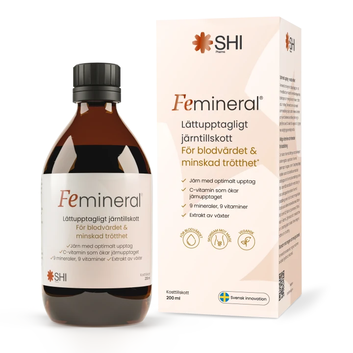 Femineral Järn- Och Mineraltillskott 200 ml Femineral