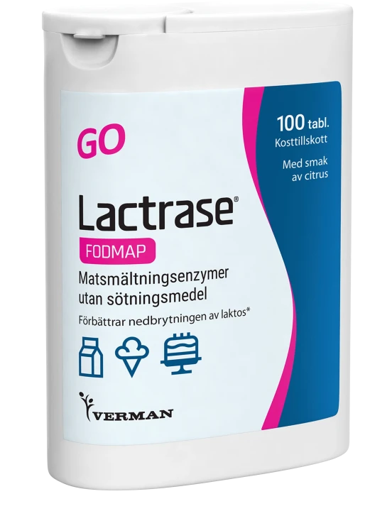Lactrase FODMAP 100 st Lactrase