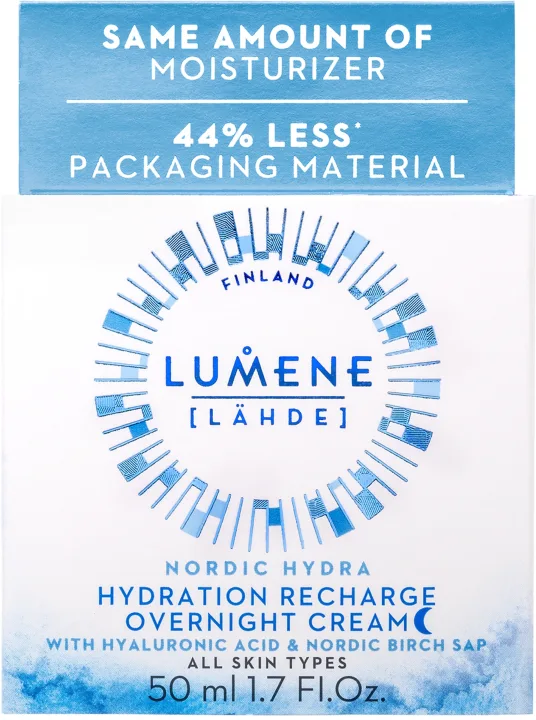 Lumene Nordic Hydra Hydration Recharge Overnight Cream 50 ml Lumene