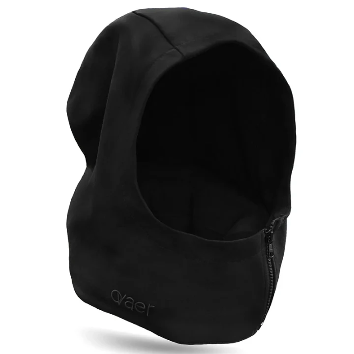 Ovaer Nackkudde med Huva Pitch Black Ovaer