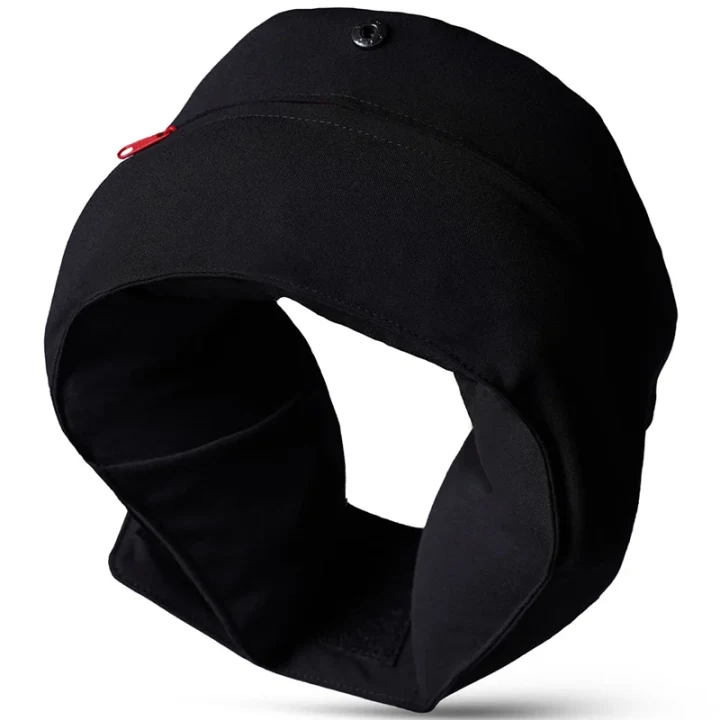 Ovaer Nackkudde med Huva Pitch Black Ovaer