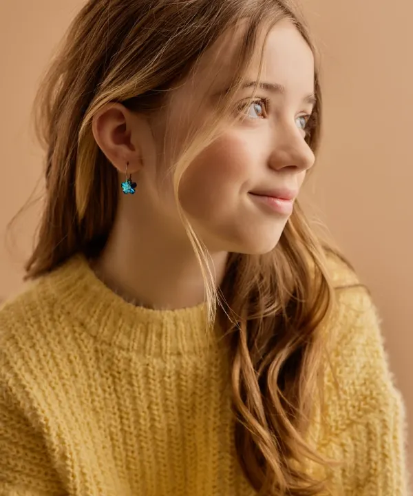 Blomdahl NT Ear Ring Turquoise 14 mm Blomdahl