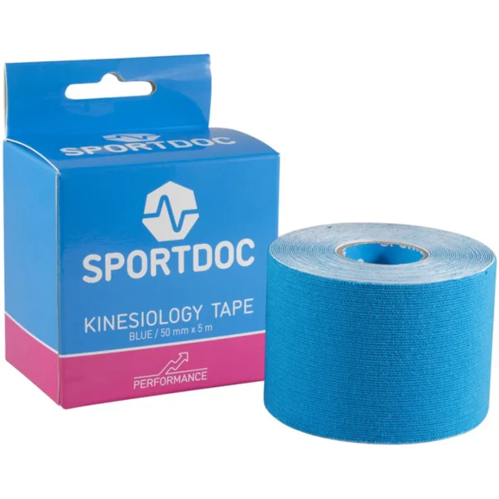 Sportdoc Kinesiology Tape 50mm x 5m Blue Sportdoc