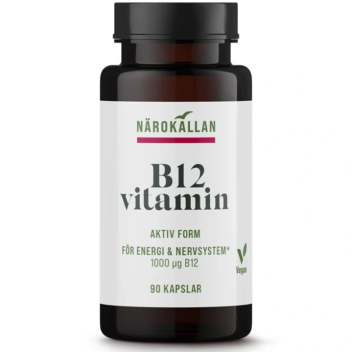 Närokällan B12 1000 mcg 90 kapslar Närokällan