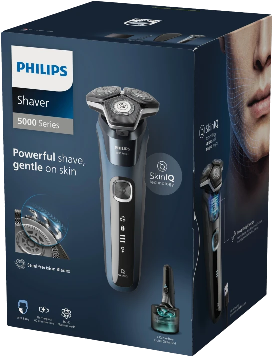 Philips 5000 Series Shaver Quick Clean Pod S5880/50 Philips