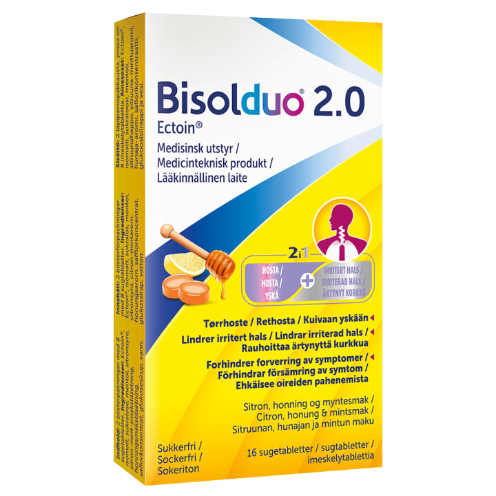 Bisolduo 2.0 Sugtabletter 16 st Bisolduo