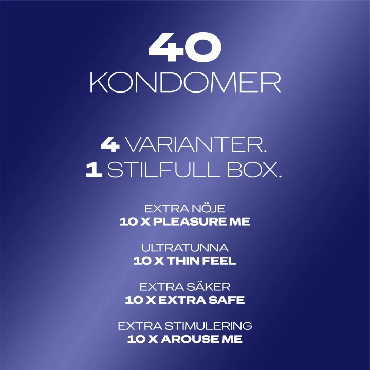 Durex Surprise Me Mix 40 st Durex