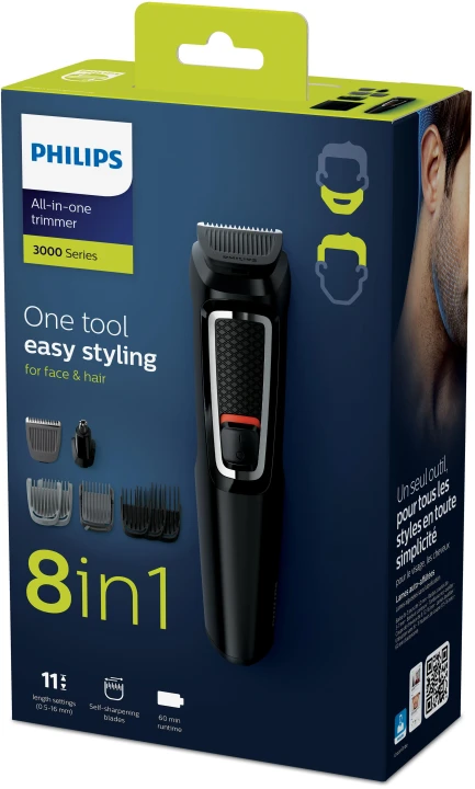 Philips 3000 Series All-In-One Multigroom MG3730/15 Philips