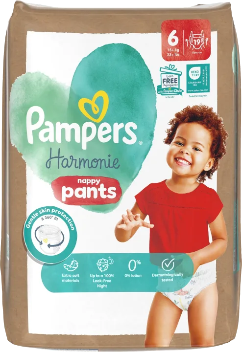 Pampers Harmonie Storlek 6 Pants 15+ kg 19 st Pampers