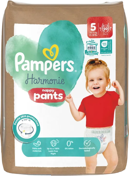 Pampers Harmonie Storlek 5 Pants 12-17 kg 20 st Pampers