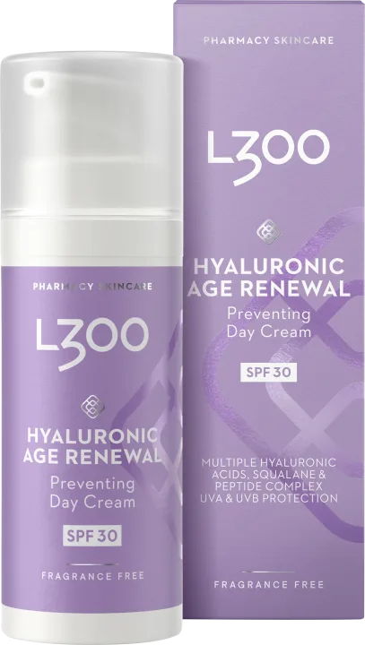 L300 Hyaluronic Age Renewal Day Cream SPF30 50 ml L300