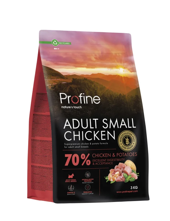 Profine Dog Dry Adult Small Chicken 3 kg Profine