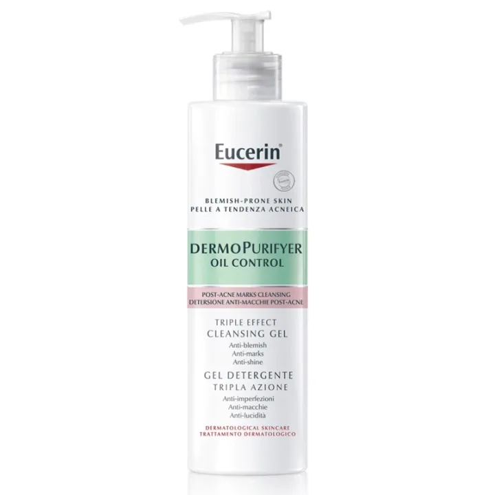Eucerin DermoPurifyer Oil Control Triple Effect Cleansing Gel 400 ml Eucerin