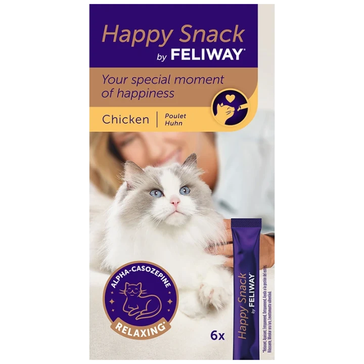 FELIWAY Happy Snack 6 x 15g Feliway