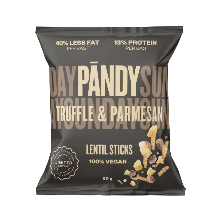 Pändy Lentil sticks Truffle & Parmesan 50 g Pändy