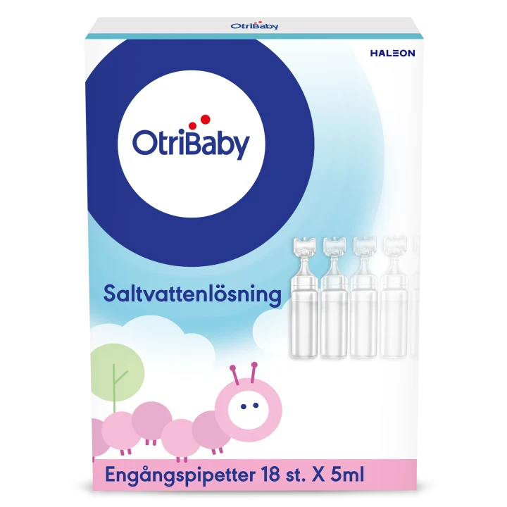 OtriBaby Saltvattenlösning 18 st engångspipetter Otri-baby