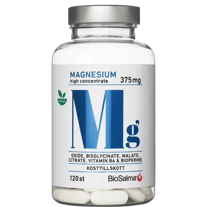 BioSalma Magnesium 375 mg BioSalma
