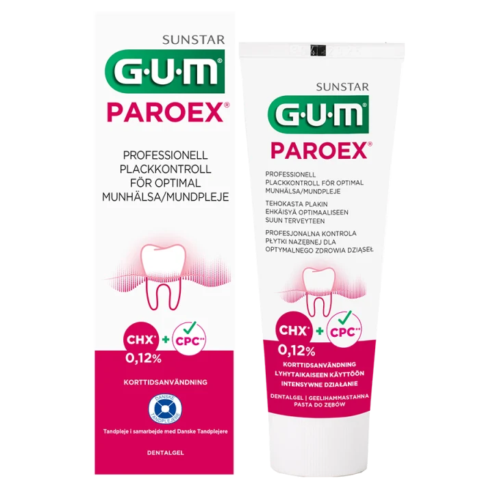 GUM Paroex Dentalgel 0,12% 75 ml Gum