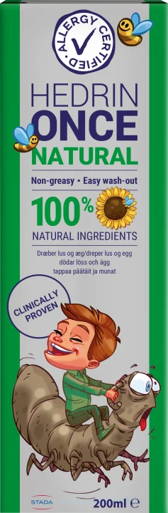Hedrin Once Natural 200 ml Hedrin