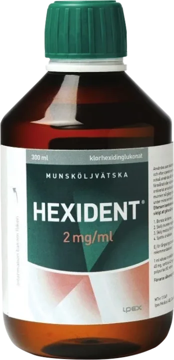 Hexident munsköljvätska 2mg/ml Hexident