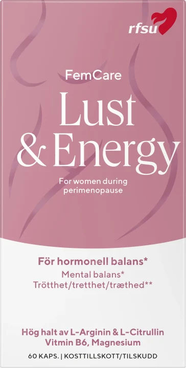 RSFU Femcare Lust&Energy 60 kapslar Rfsu