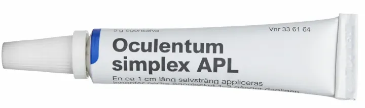 Oculentum simplex APL ögonsalva 5 g Apl