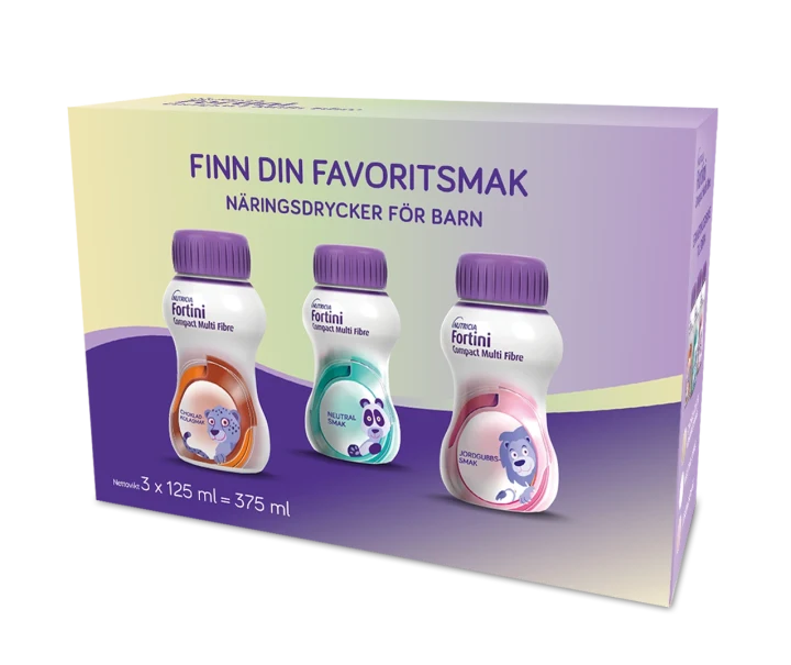 Fortini Compact Multi Fibre Startpaket, 3x125 ml Fortini