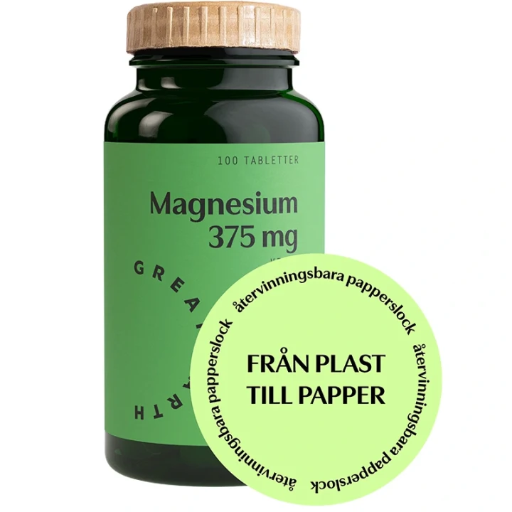 Great Earth Magnesium 375 mg 100 tabletter Great Earth
