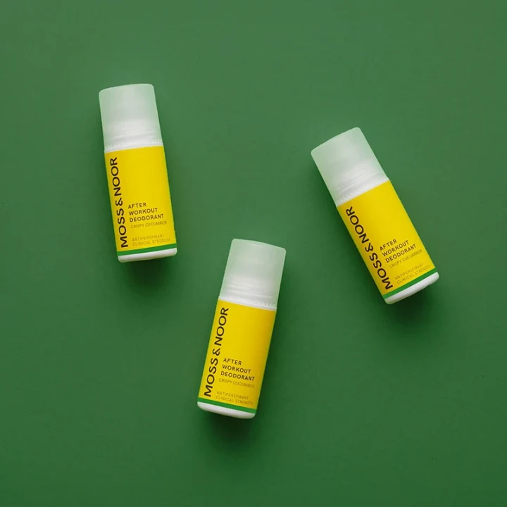 Moss & Noor After Workout Deodorant Crispy Cucumber 3-pack Moss & noor