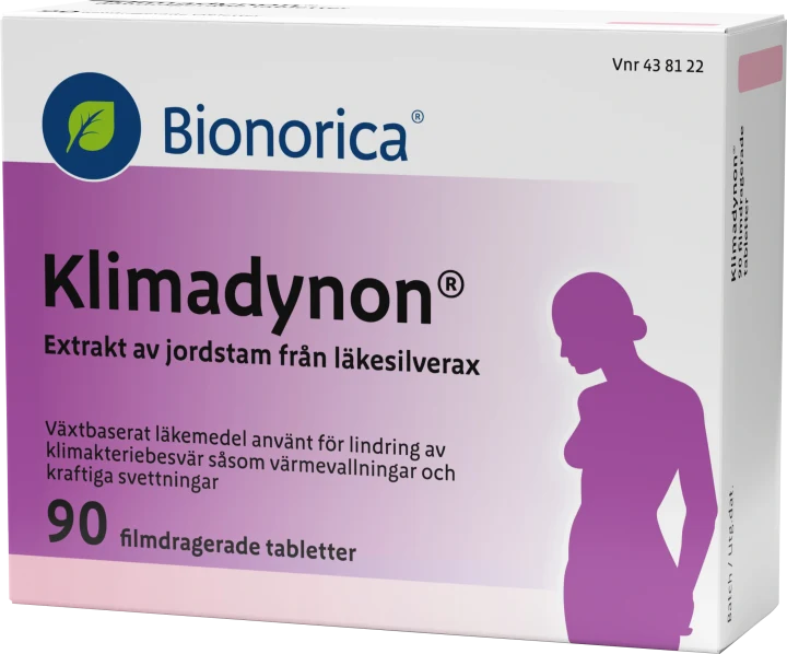 Klimadynon filmdragerad tablett 90 st Bionorica, Klimadynon