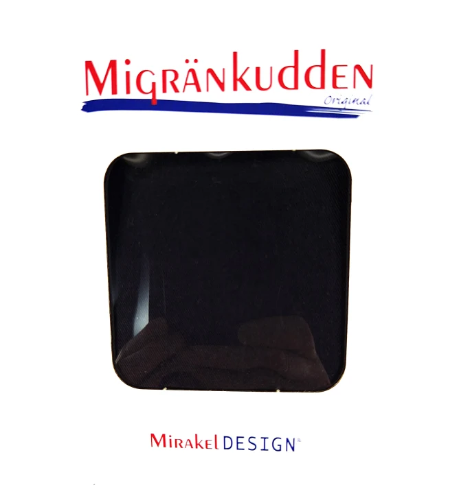 MirakelDESIGN Migränkudden Svart Mirakeldesign