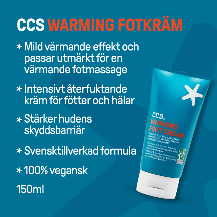 CCS Warming Foot Cream 150 ml CCS