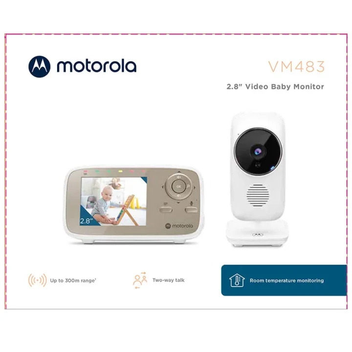 MOTOROLA Baby Monitor VM483 Video Motorola