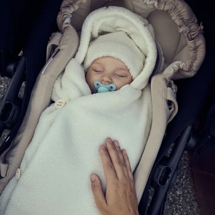 Najell Babyoverall Teddy Ivory White Najell