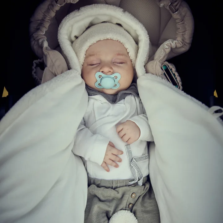 Najell Babyoverall Teddy Ivory White Najell