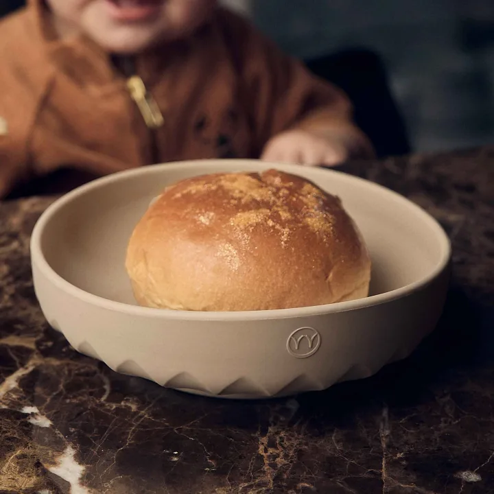 Najell Barntallrik & Skål Silikon Dune Beige Najell