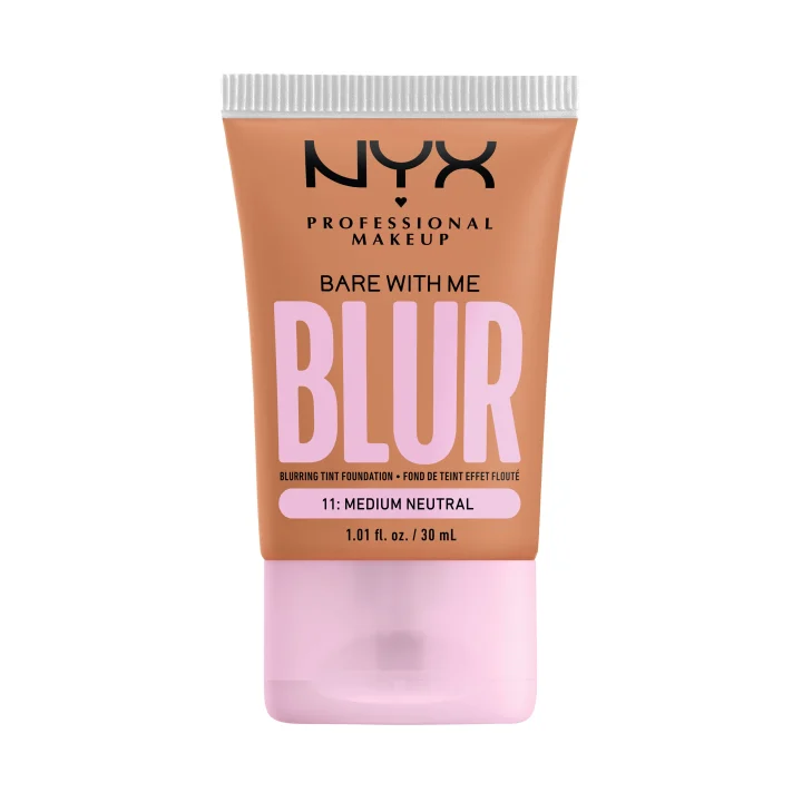NYX Professional Makeup Bare With Me Blur Tint Foundation 30 ml 11 Medium Neutral NYX Professional Makeup