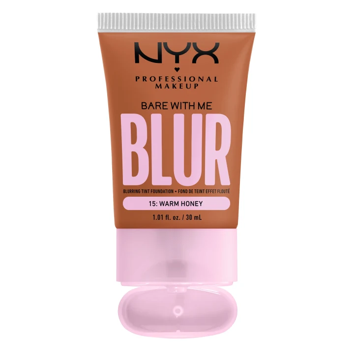 NYX Professional Makeup Bare With Me Blur Tint Foundation 30 ml 15 Warm Honey NYX Professional Makeup