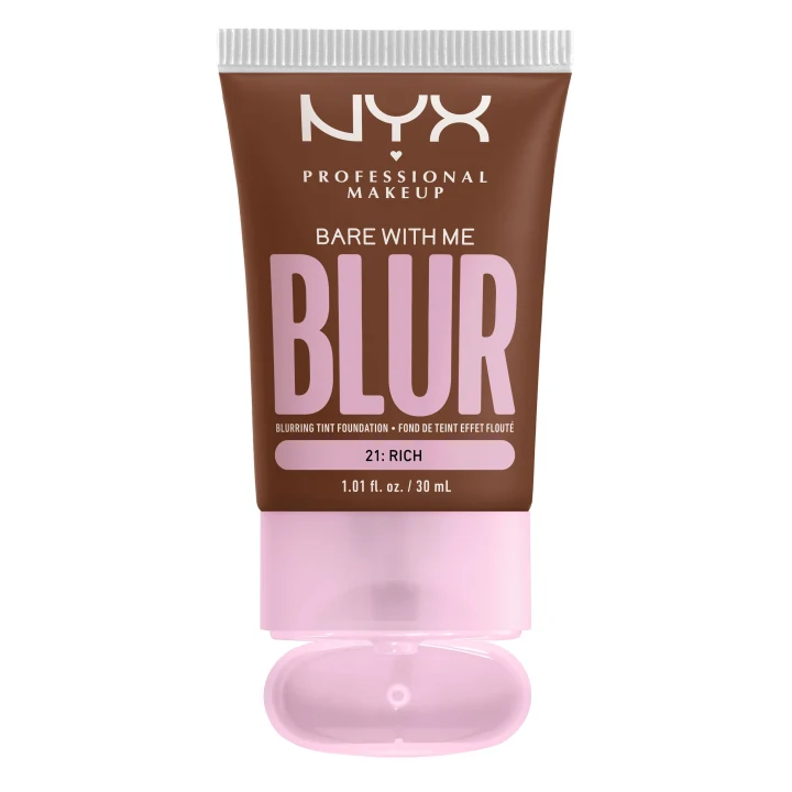 NYX Professional Makeup Bare With Me Blur Tint Foundation 30 ml 21 Rich NYX Professional Makeup