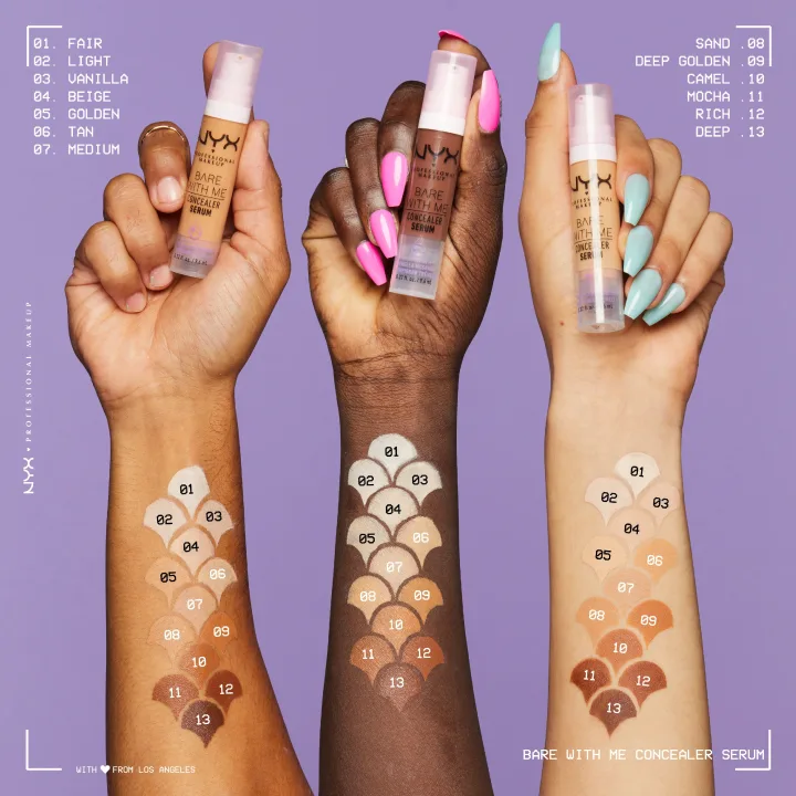 NYX Professional Makeup Bare With Me Concealer Serum 9,6 ml 03 Vanilla NYX Professional Makeup