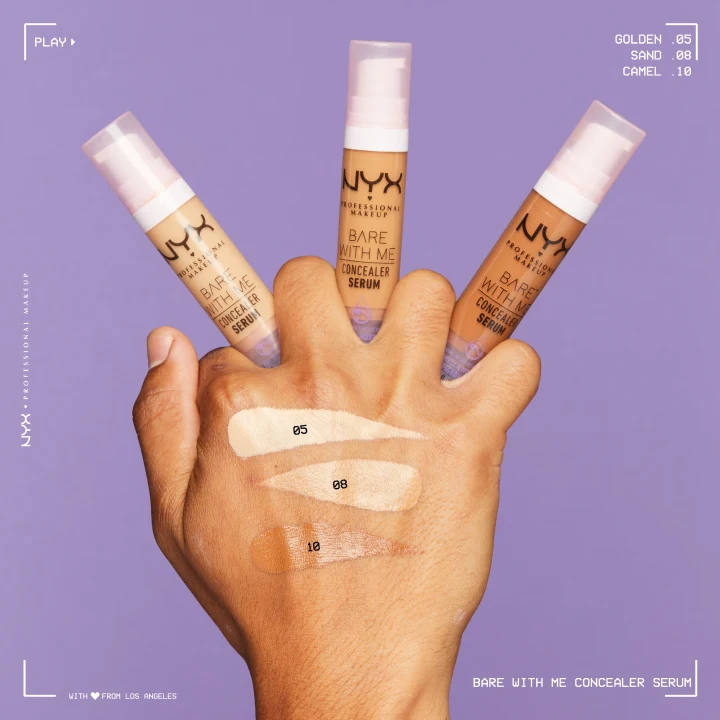 NYX Professional Makeup Bare With Me Concealer Serum 9,6 ml 08 Sand NYX Professional Makeup