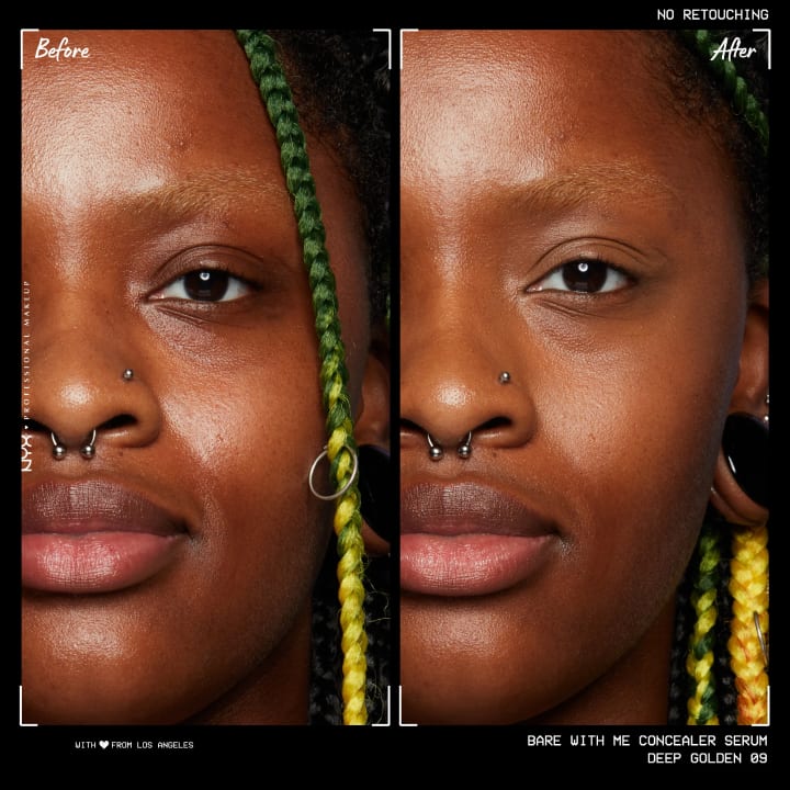 NYX Professional Makeup Bare With Me Concealer Serum 9,6 ml 09 Deep Golden NYX Professional Makeup