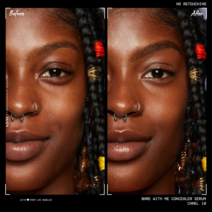 NYX Professional Makeup Bare With Me Concealer Serum 9,6 ml 10 Camel NYX Professional Makeup