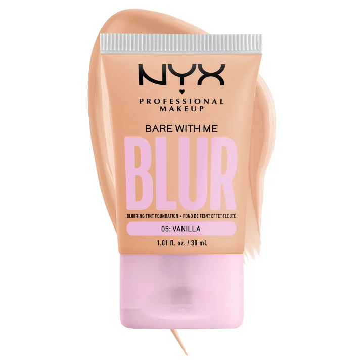 NYX Professional Makeup Bare With Me Blur Tint Foundation 30 ml 05 Vanilla NYX Professional Makeup
