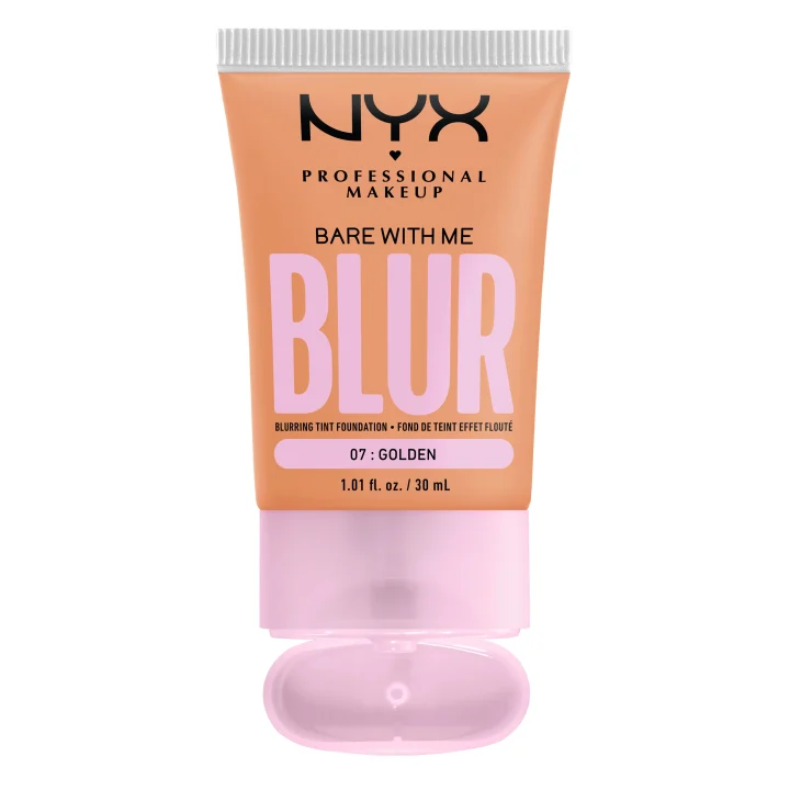 NYX Professional Makeup Bare With Me Blur Tint Foundation 30 ml 07 Golden NYX Professional Makeup