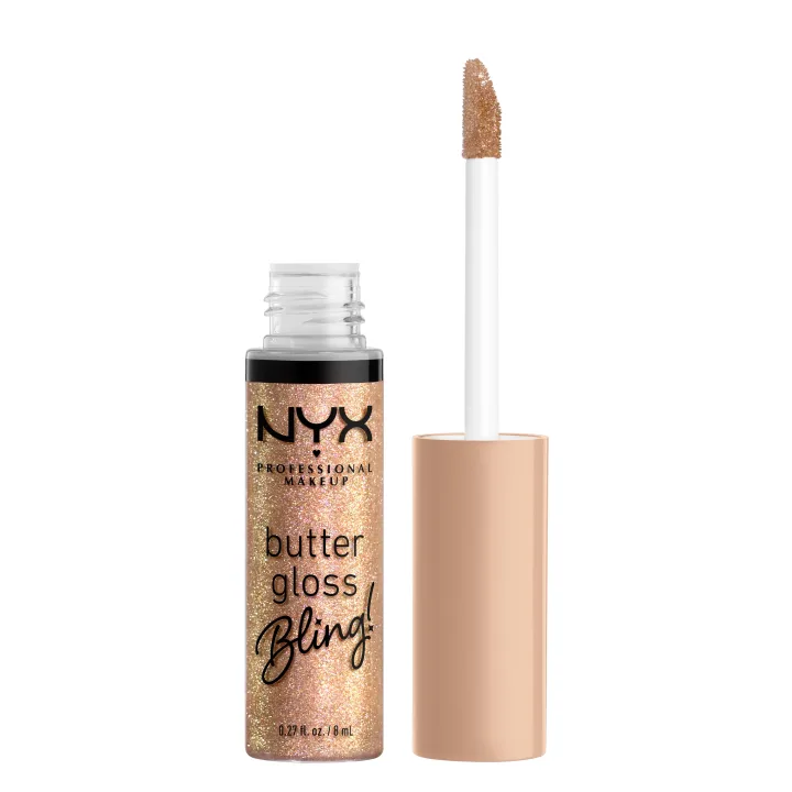 NYX Professional Makeup Butter Gloss Bling Lip Gloss 8 ml 01 Bring The Bling NYX Professional Makeup