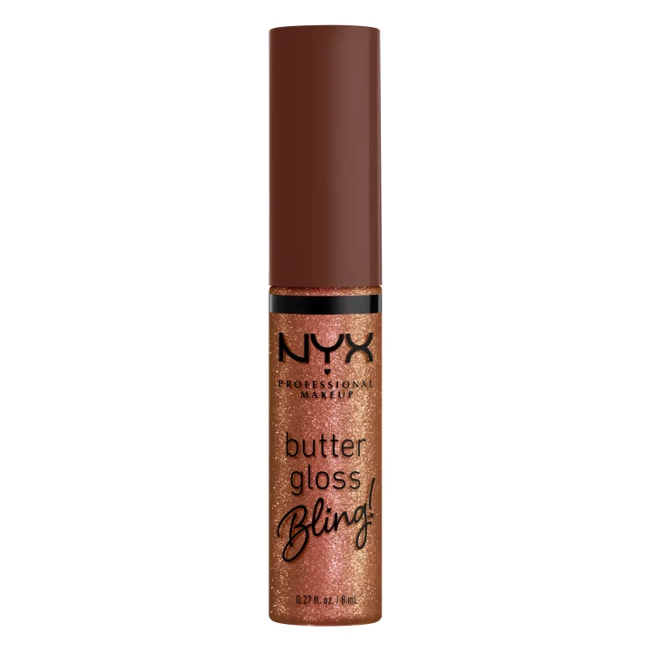 NYX Professional Makeup Butter Gloss Bling Lip Gloss 8 ml 08 Hustla NYX Professional Makeup