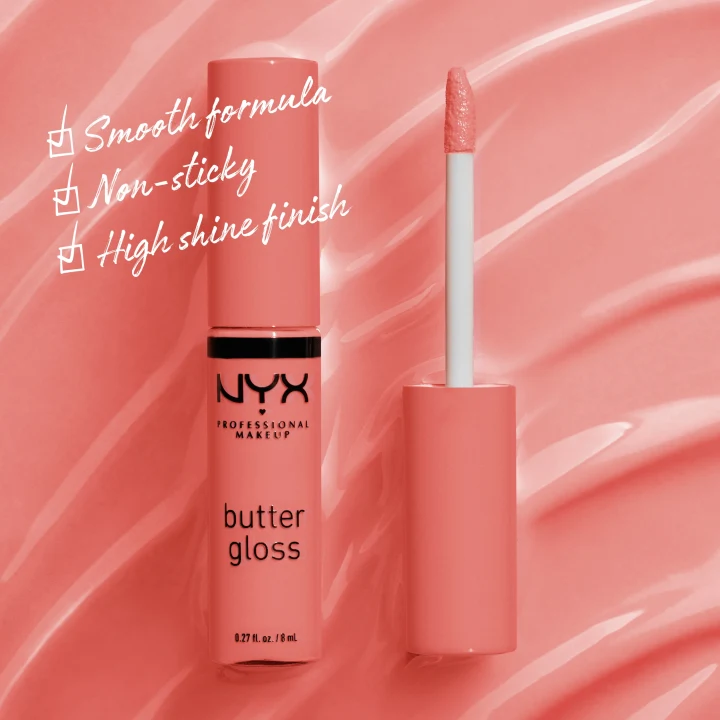 NYX Professional Makeup Butter Gloss Lip Gloss 8 ml 05 Creme Brulee NYX Professional Makeup