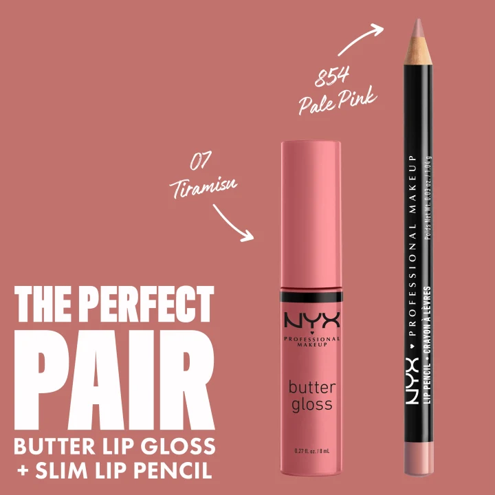 NYX Professional Makeup Butter Gloss Lip Gloss 8 ml 07 Tiramisu NYX Professional Makeup