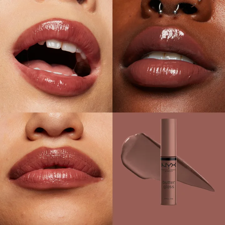 NYX Professional Makeup Butter Gloss Lip Gloss 8 ml 17 Ginger Snap NYX Professional Makeup